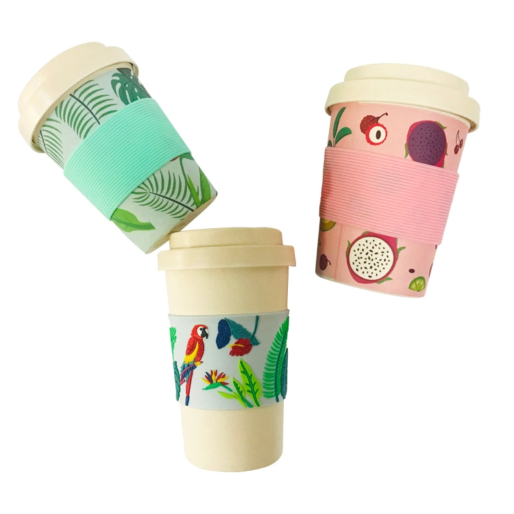 Eco-Friendly Sustainable Reusable Bamboo Fiber Travel Mug Coffee Mug Birthday Gift