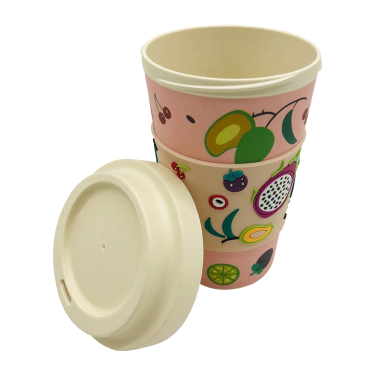 Eco-Friendly Sustainable Reusable Bamboo Fiber Travel Mug Coffee Mug Birthday Gift