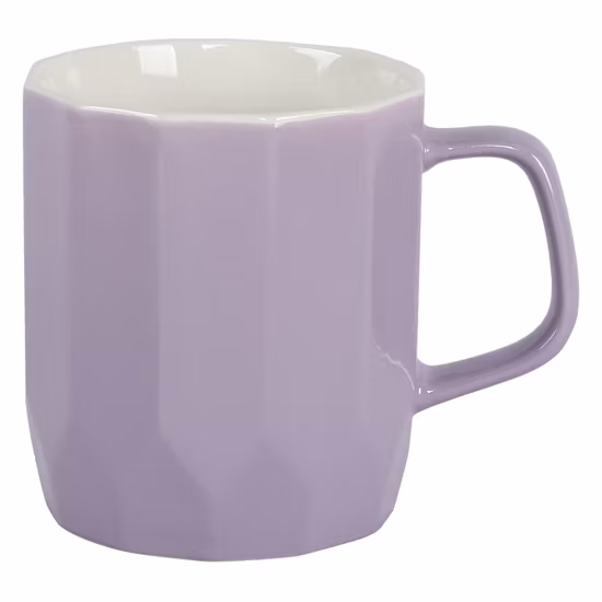 Tazza da caffè smaltata colorata ecologica New Bone China promozionale all'ingrosso da 310 ml